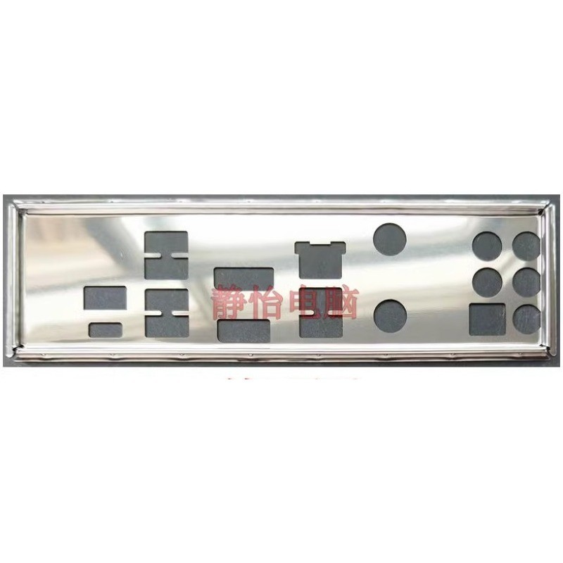 I/O IO Shield Blende BackPlate สําหรับ ASUS STRIX Z270I GAMING Z370I GAMING เมนบอร์ดแผ่นด้านหลัง Bez