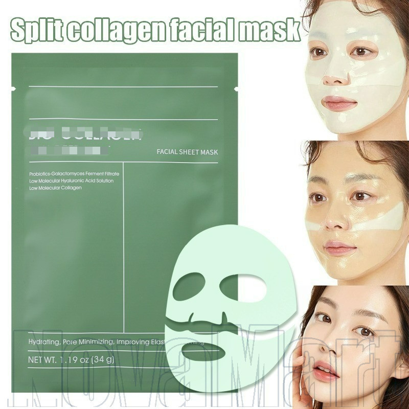 1/3/5 ชิ้น Bio Collagen Face Mask – ผลิตภัณฑ์ดูแลผิวหน้า – Spa Lifting Gel Mask – มาส์กหน้าข้ามคืนที่ละลายน้ําได้ – มาส์กแผ่นแยก – ให้ความชุ่มชื้น กระจ่างใส ต่อต้านริ้วรอย