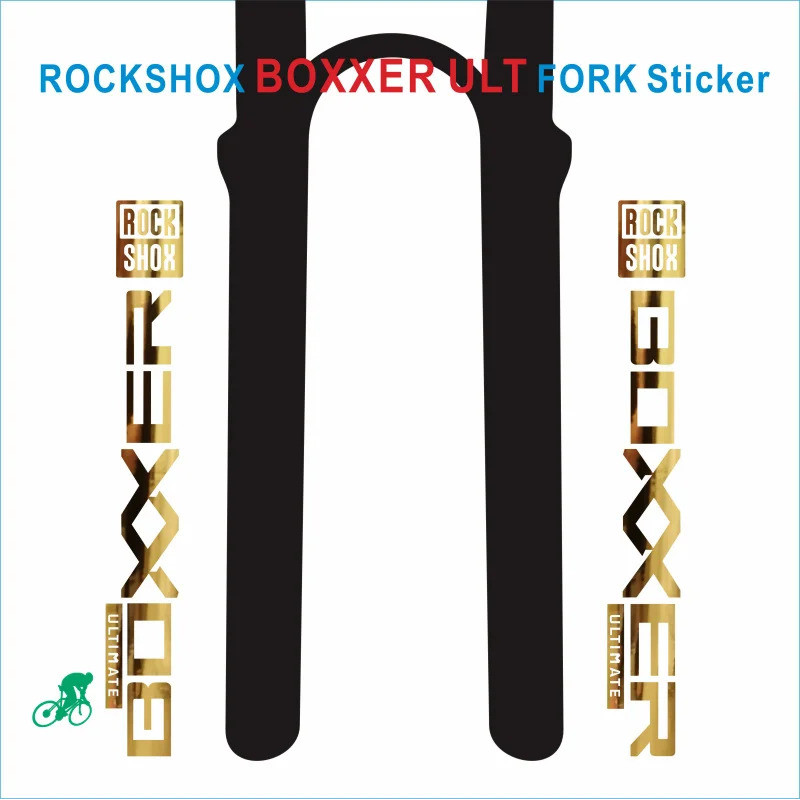 Rockshox Boxxer สติกเกอร์ตกแต่งสำหรับจักรยานเสือภูเขา MTB