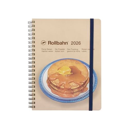 Delphonics 2026 Diary / Starts October 2025 - Rollbahn American Sweets A5 Monthly Planner (E: Ice Cr