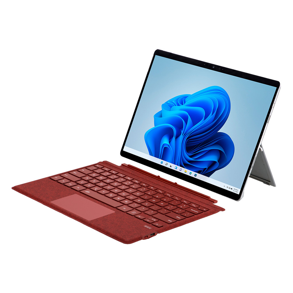 คีย์บอร์ด 37 ซม. เหมาะสําหรับ Microsoft Surface Pro5 Magnetic Backlight Touch คีย์บอร์ดบลูทูธ Surfac