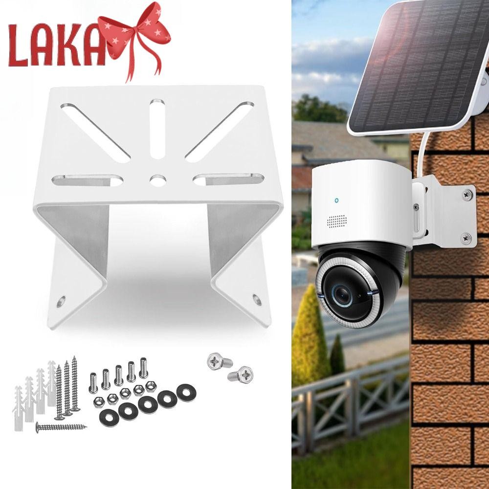 LAKA ขายึดมุม, ขายึดผนังกลางแจ้งติดผนังสีขาว, รองรับกล้องโลหะสําหรับ S340 Eufy/PTZ Camera Ring Flood