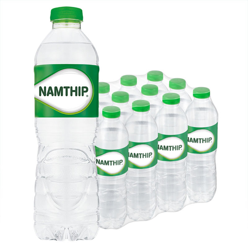 น้ำทิพย์ น้ำดื่ม 550 มล. x 12 NAMTHIP Drinking Water 550 ml x 12