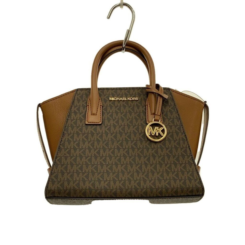 MICHAEL KORS shoulder bag PVC BRW Total pattern 35F1G4VM2B Direct from Japan Secondhand