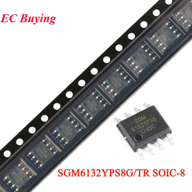 10 ชิ้น/5 ชิ้น SGM6132 SGM 6132YPS8 SGM6132YPS8G/TR SOIC-8 1.4MHz DC-DC Buck Step-down Converter ชิป IC ใหม่เดิม