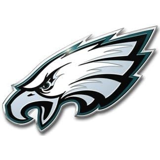 Philadelphia Eagles Color Auto Emblem - Die Cut