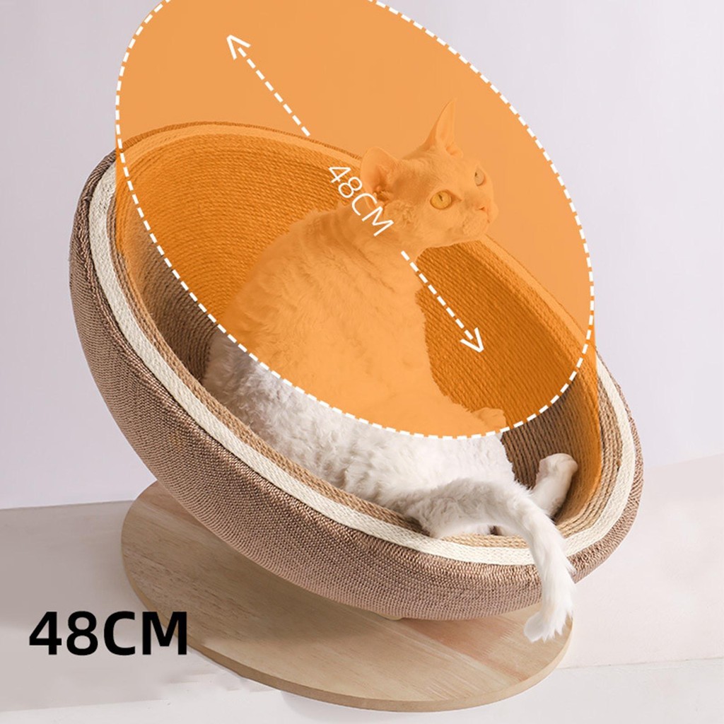 [qwnjto] Cat Scratcher Board Sofa Protector Creative Multifunctional Pets Lounge Bed Cat