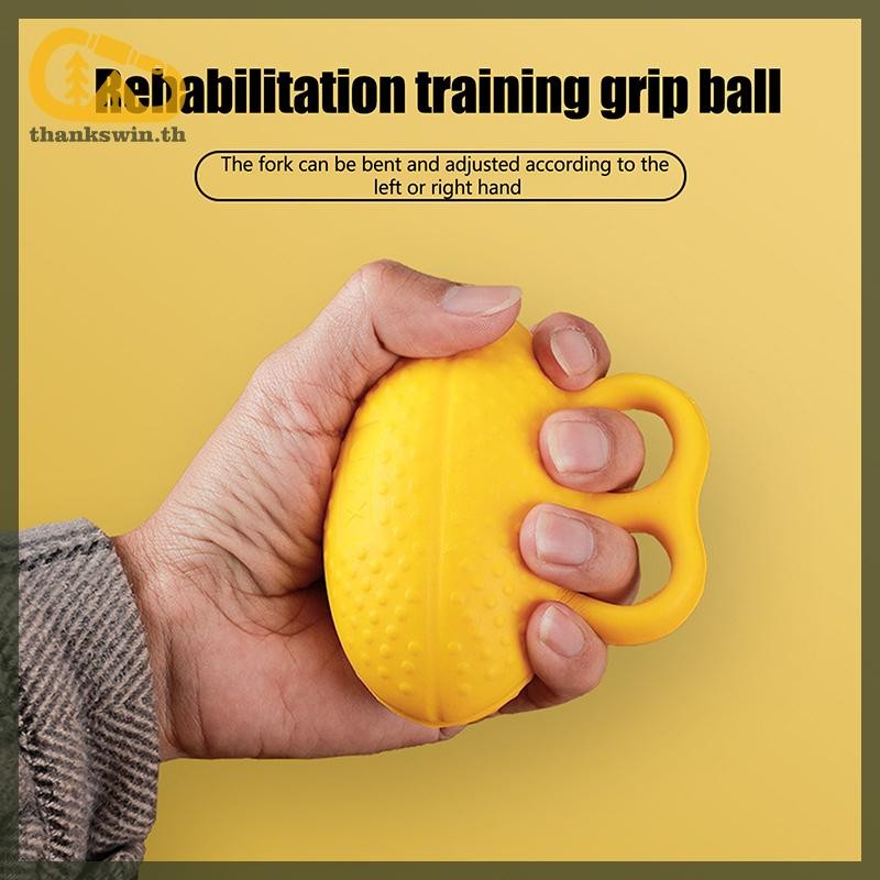 Thankswin Hand Grip Strengthener Finger Exerciser Training Ball สําหรับผู้ป่วย Recovery ผู้สูงอายุจังหวะ Arthriti กายภาพบําบัดนวดมือ th