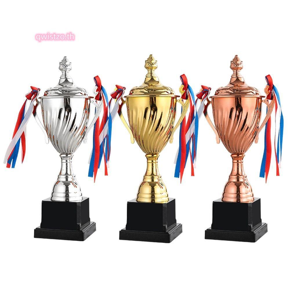 ถ้วยรางวัล QWISTZO, 35/32/29/40/45/52CM ถ้วยรางวัลถ้วยโลหะ, การก่อสร้างที่ทนทานปรับแต่งประติมากรรมพลาสติกขนาดใหญ่ทีมถ้วยชัยชนะ