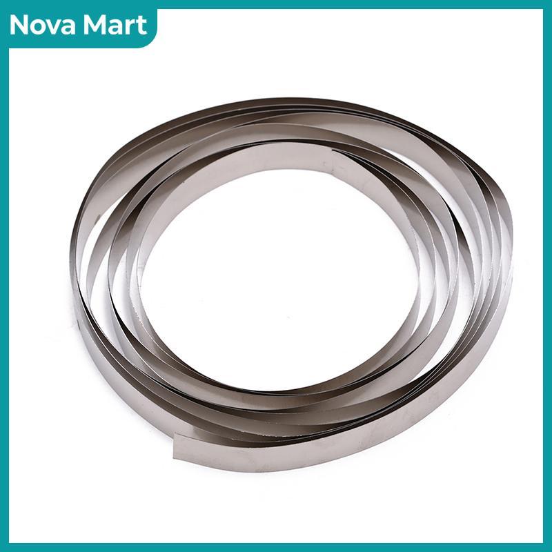 NOVA Mart 2ม. 8มม. X 0.12แผ่นเหล็กชุบนิกเกิลสำหรับเชื่อมแบบเฉพาะจุด18650แบตเตอรี่ลิเธียมมีในสต็อก