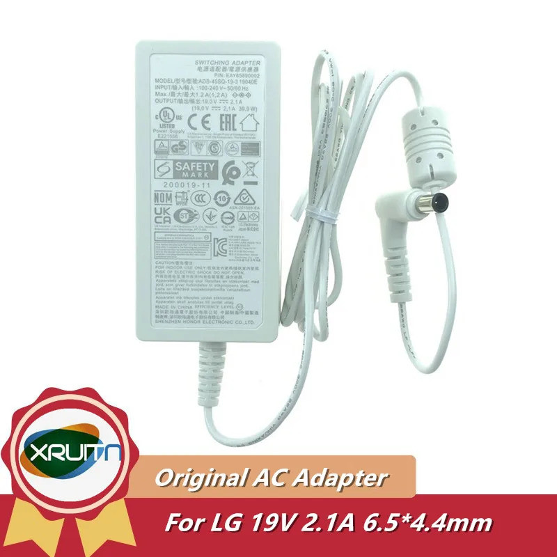 สําหรับ LG Monitor LCD TV 58A34/29UM59 Switching Adapter Charger 19V 2.1A 40W ADS-45SN-19-2 ADS-45SQ