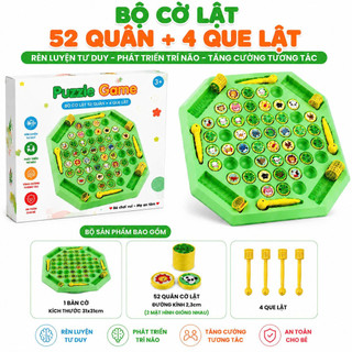 Cờ Lật Giáo Dục 2in1 Anbebe – Trò Chơi Trí Tuệ Tìm Cặp Hình Giống Nhau