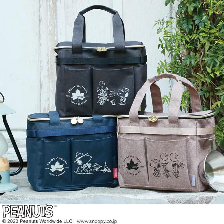 Japan Japan BOOK Appendix Snoopy Portable Multifunctional Bento Bag กระเป๋าปิคนิค Bento Box Bag (บรร