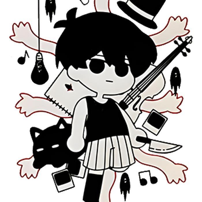 Omori: พวงกุญแจอะคริลิค 5 ซม. คุณภาพสูง - พิมพ์สองด้าน - OMORI