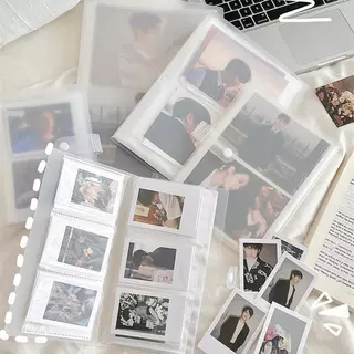 อัลบั้มใส่โฟโต้การ์ด 3/6นิ้ว สมุดเก็บการ์ดไอดอล โพลารอยด์ 80/120/160/240ช่อง ปกใส กันฝุ่น พกพาง่าย สำหรับรูปถ่าย