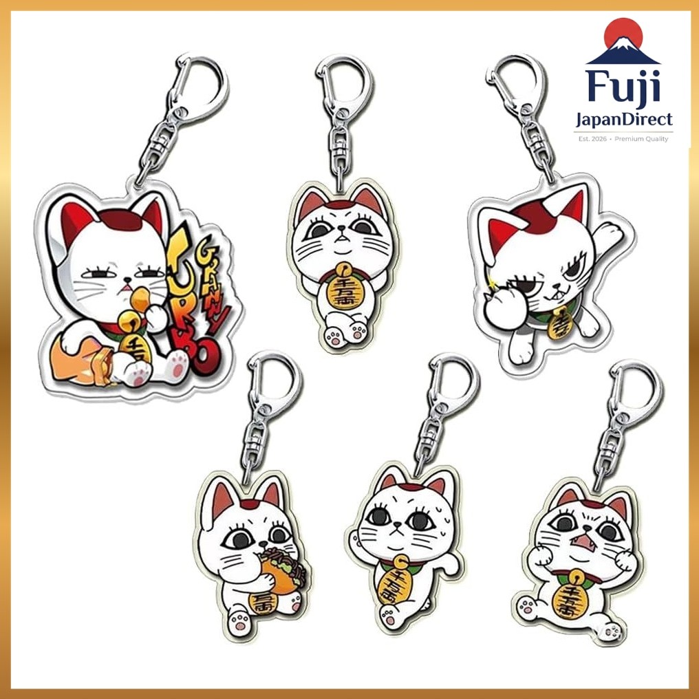 Set of 6 Dandadan Turbo Hag Keychain Acrylic Keychain Moe Goods Dandadan Lucky Cat Cute Bag Hanging 