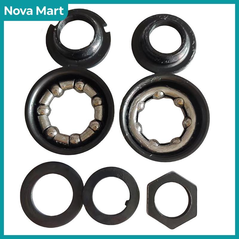 ชุดถ้วยทรงเหลี่ยมสำหรับจักรยานของ nova Mart ชุดประกอบเต็มชุดโครงลูกปัดสำหรับจักรยาน