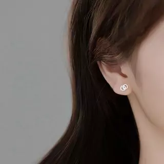 Evermore Earrings ต่างหูเงินแท้ S925 [MERCELO]
