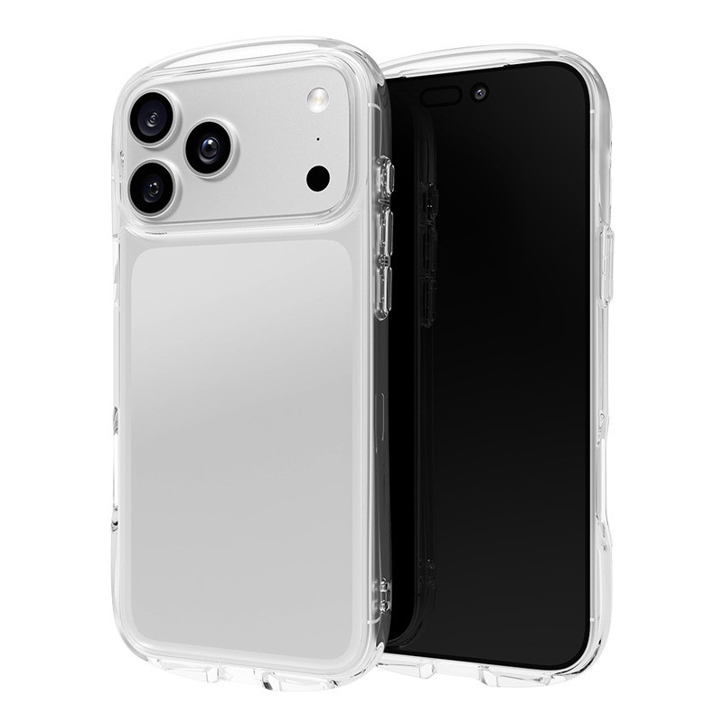 เอวเล็ก iPhone17 เคสโทรศัพท์ iPhone16Pro โปร่งใส 12/14/7 รวมทุกอย่าง 13 การจัดส่งข้ามพรมแดนป้องกันลายนิ้วมือ