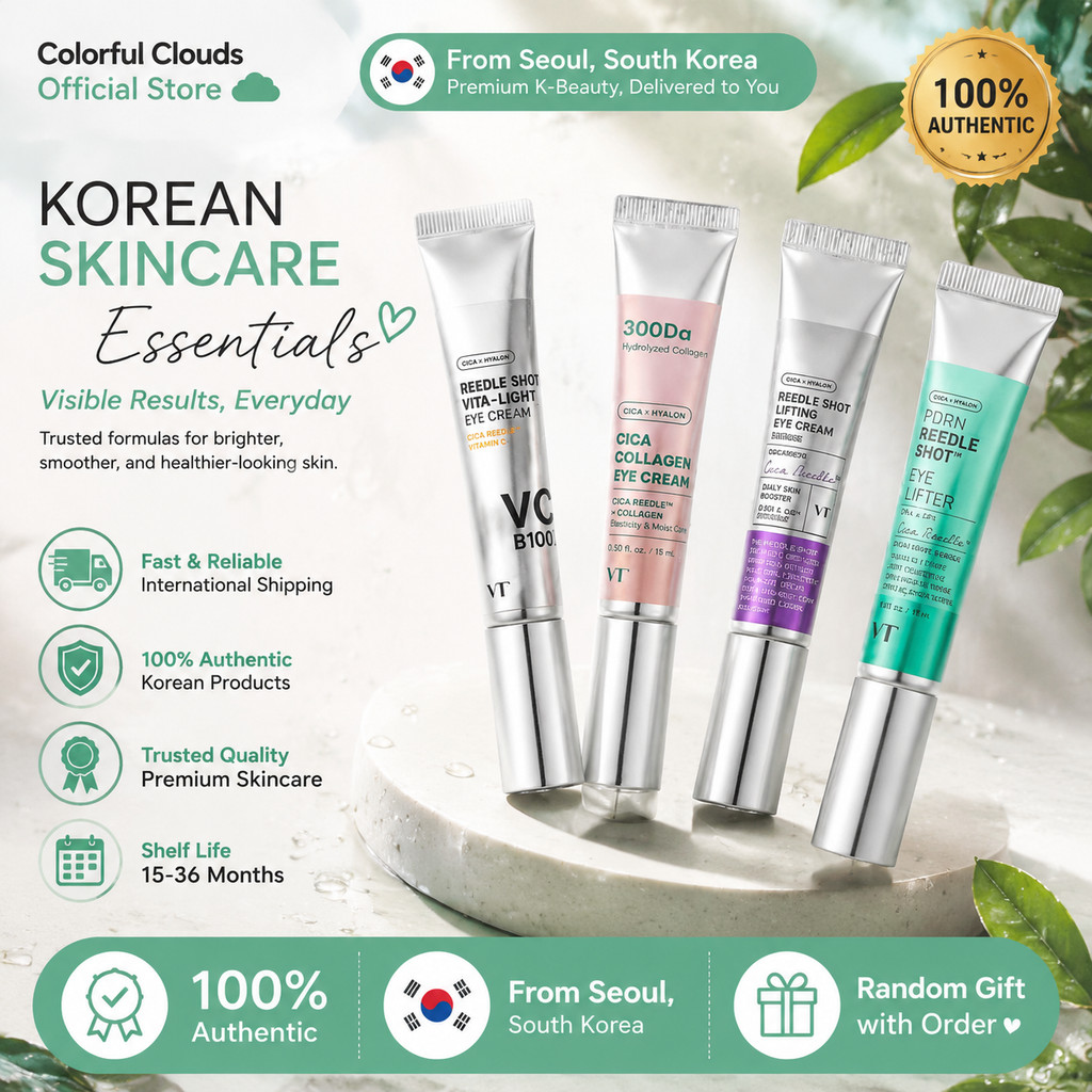 VT Age-Defying Eye Cream Collection – ยกกระชับ 15 มล. + คอลลาเจน + PDRN + VC, Wrinkle Smoothing & Elasticity Booster สําหรับดวงตาที่เป็นผู้ใหญ่