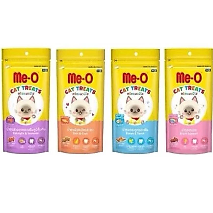 ( 1ซอง) Me-O Treat มีโอ ทรีต ขนมแมว 50g.*( 1ซอง)โปรดอ่านรายละอียดก่อนสั่งซื้อ