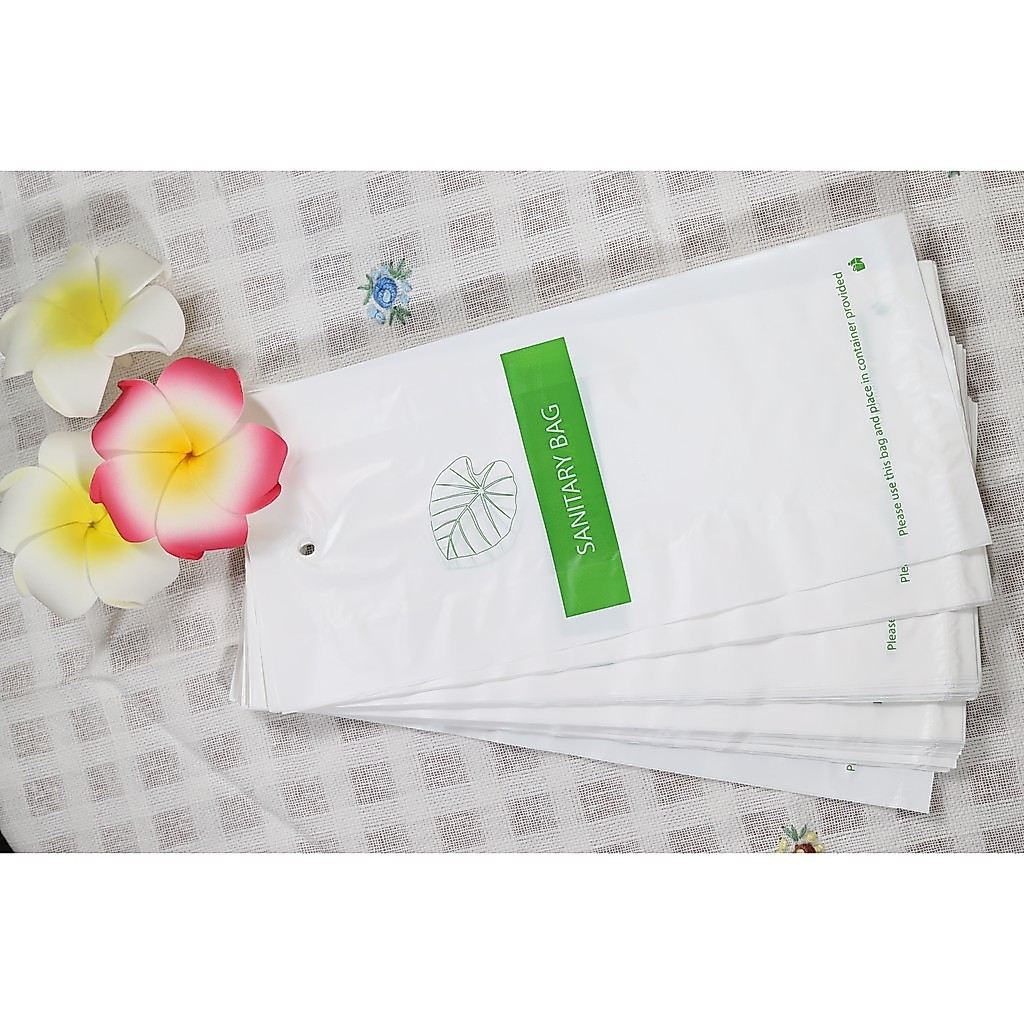 ถุงใส่ผ้าอนามัย ถุงใส่ผ้าอนามัยโรงแรม บรรจุ100ชิ้น Sanitary Bag