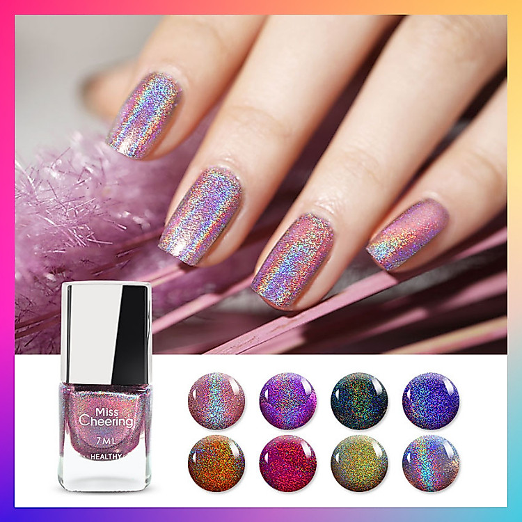 สีทาเล็บ ไม่ต้องอบ สีธรรมดา Magic Laser แบรนด์