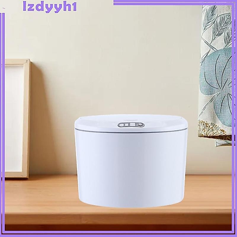 [Lzdyyh1] ถังขยะอัจฉริยะ 3/5 ลิตร เซนเซอร์อัจฉริยะ สีขาว สําหรับสํานักงาน