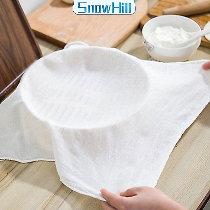S.H ผ้าขาวบาง(เล็ก) สำหรับนึ่งอาหาร สามารถซักแล้วนำกลับมาใช้ใหม่ได้ Steamer mat