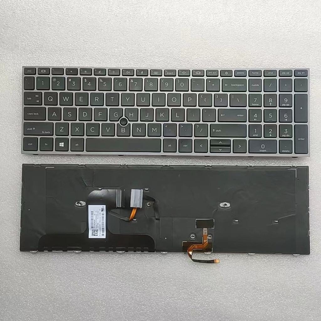 เหมาะสําหรับ HP HP ZBook Fury15 G7 G8 ZBook17 G7 G8 Backlight จอยสติ๊กแป้นพิมพ์เดิม
