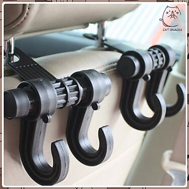 【พร้อมส่ง】ตะขอเก็บของ สำหรับติดเบาะรถยนต์ รถบรรทุก ตะขอแขวนในรถ เบาะหลัง ลายการ์ตูนน่ารัก ขนาดเล็ก ไดโนเสาร์