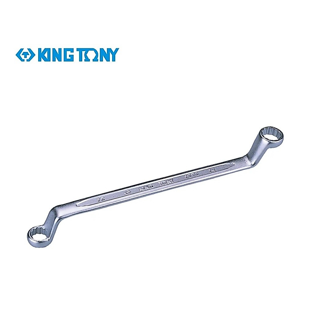 KING TONY ประแจแหวน คอ 75 องศา ประแจแหวน2ข้าง  ประแจแหวนคู่  KINGTONY (เบอร์ 6x7 - 30x32 mm.) เหล็ก CR-V ของแท้ 100%