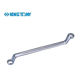KING TONY ประแจแหวน คอ 75 องศา ประแจแหวน2ข้าง ประแจแหวนคู่ KINGTONY (เบอร์ 6x7 - 30x32 mm.) เหล็ก CR-V ของแท้ 100%