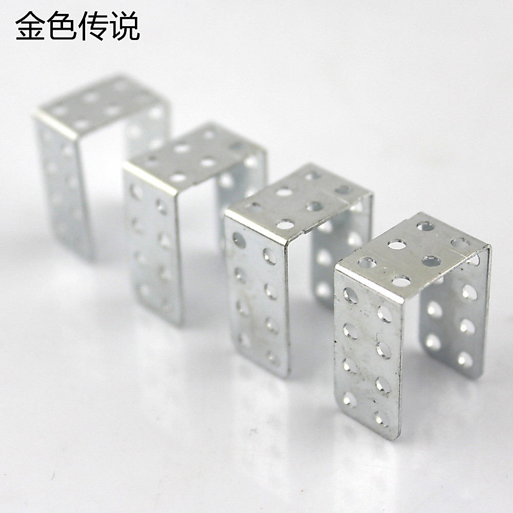 เหล็กมุมเล็ก 15 มม. แพ็ค 20 ชิ้น สําหรับทําสะพานและแผ่นเหล็ก อุปกรณ์ DIY ทํามือ