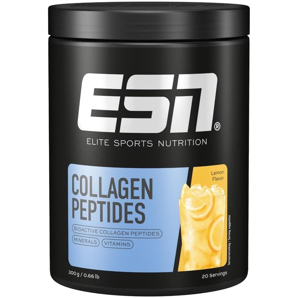ESN Lemon Collagen Peptide, 300g, บรรจุคอลลาเจน Hydrolyzed, วิตามินและแร่ธาตุ-Made in Germany