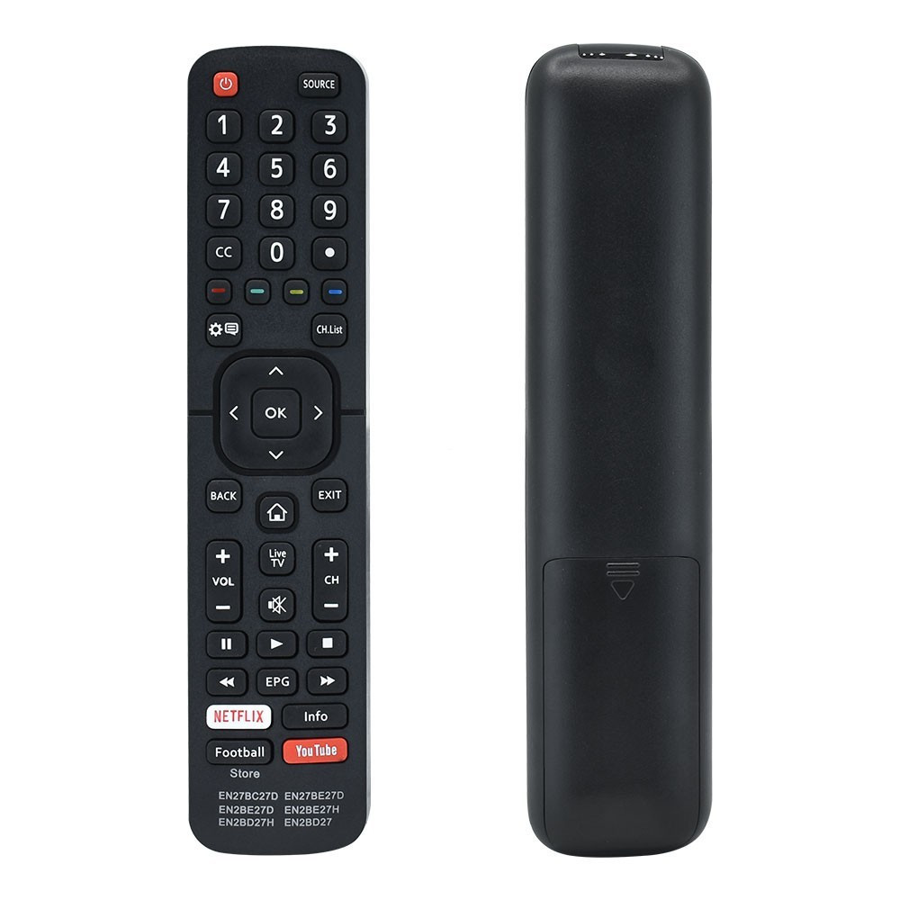 HISENSE รีโมทคอนโทรลสําหรับ Dévant Hisense EN27BC27D EN2BE27D EN2BE27H EN2BD27 EN2BD27H EN2BC27D DEV