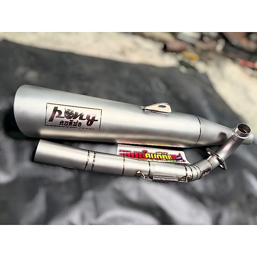 ท่อเลสยิงทรายทั้งใบเวฟ 125 rs ไฟเลี้ยวบังลมหัวเถิกหัวแหลม