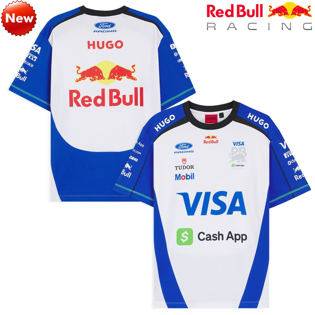 2026ใหม่ล่าสุดF1 Racing Jersey + F1 Red Bull Racingทีมเสื้อโปโล + ฤดูร้อนผู้ชายและผู้หญิงเสื้อยืดแขนสั้น