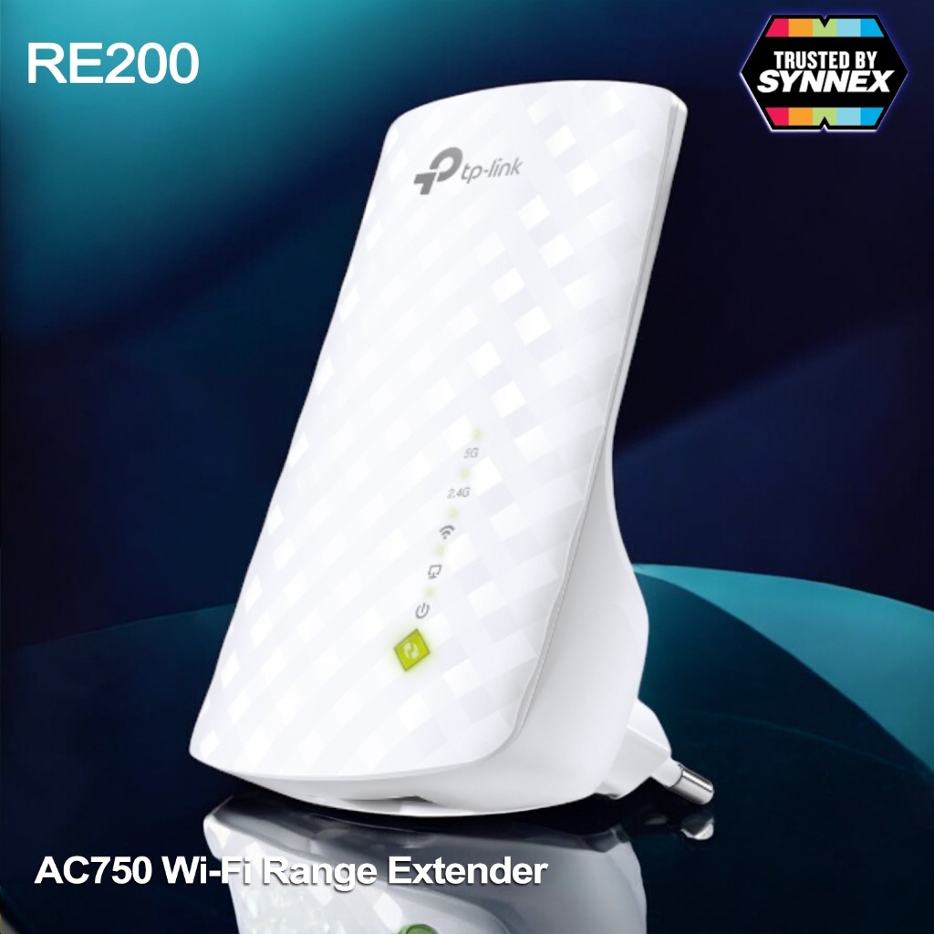[ส่งด่วน] ขยายไวไฟTP-Link RE200 AC750 Repeater ตัวขยายสัญญาณ WiFi (Wi-Fi Range Extender)