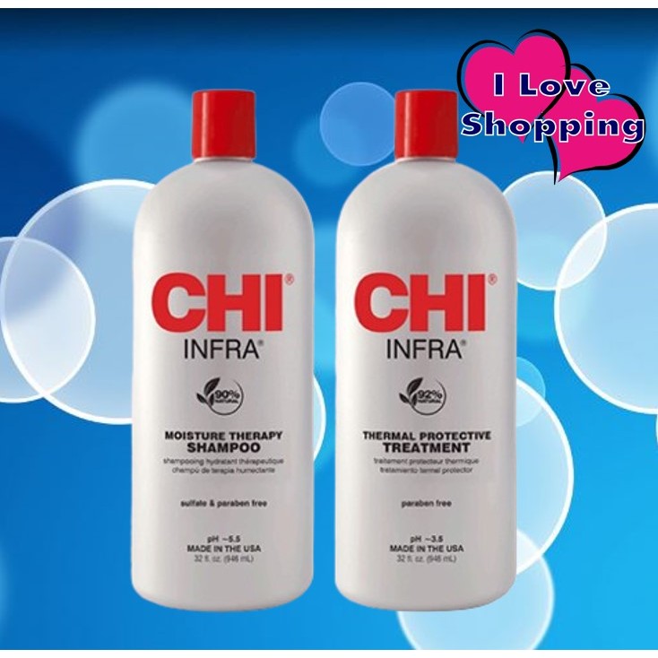 CHI Infra Shampoo/Treatment 946 ml สำหรับผมทำสี