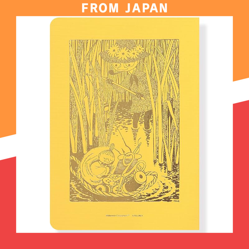 STALOGY B6 Half-Year Notebook with Graph Paper - Moomin Collection