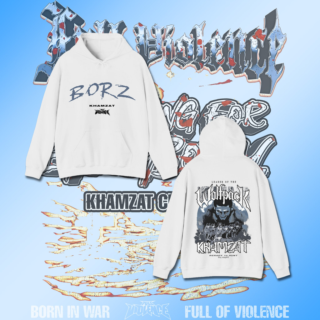 🏆เสื้อฮู้ด Hamzat Chimayev ชนะ UFC 319 ผ้าฝ้าย สวมใส่สบาย คอกลม ไม่ซีด พิมพ์ลาย ไม่หดและไม่ขึ้นขุย #