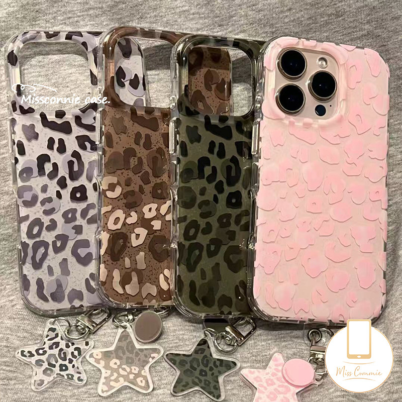 สําหรับRedmi 14C 13X 12 13C 9C 9 12C 9T 10C 10 9A A1 10A A2 หมายเหตุ 13 12 14 11 10 9 11s 10s 8 Pro Max Poco M3 C61 C75 M6 X5 X6 Proแฟชั่นที่มีสีสันเสือดาว พิมพ์เคส Imd ใหม่