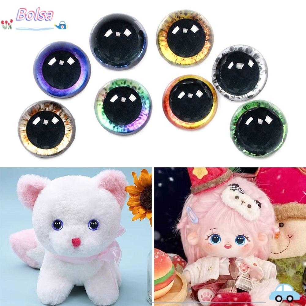 บลา 20ชิ้น/10คู่ตางานฝีมือตา,คริสตัลหุ่นพลาสติกคริสตัลตา,คุณภาพสูง6มิลลิเมตร-20มิลลิเมตรตุ๊กตา ทําเอง เครื่องมืออุปกรณ์ตุ๊กตา ทําเอง