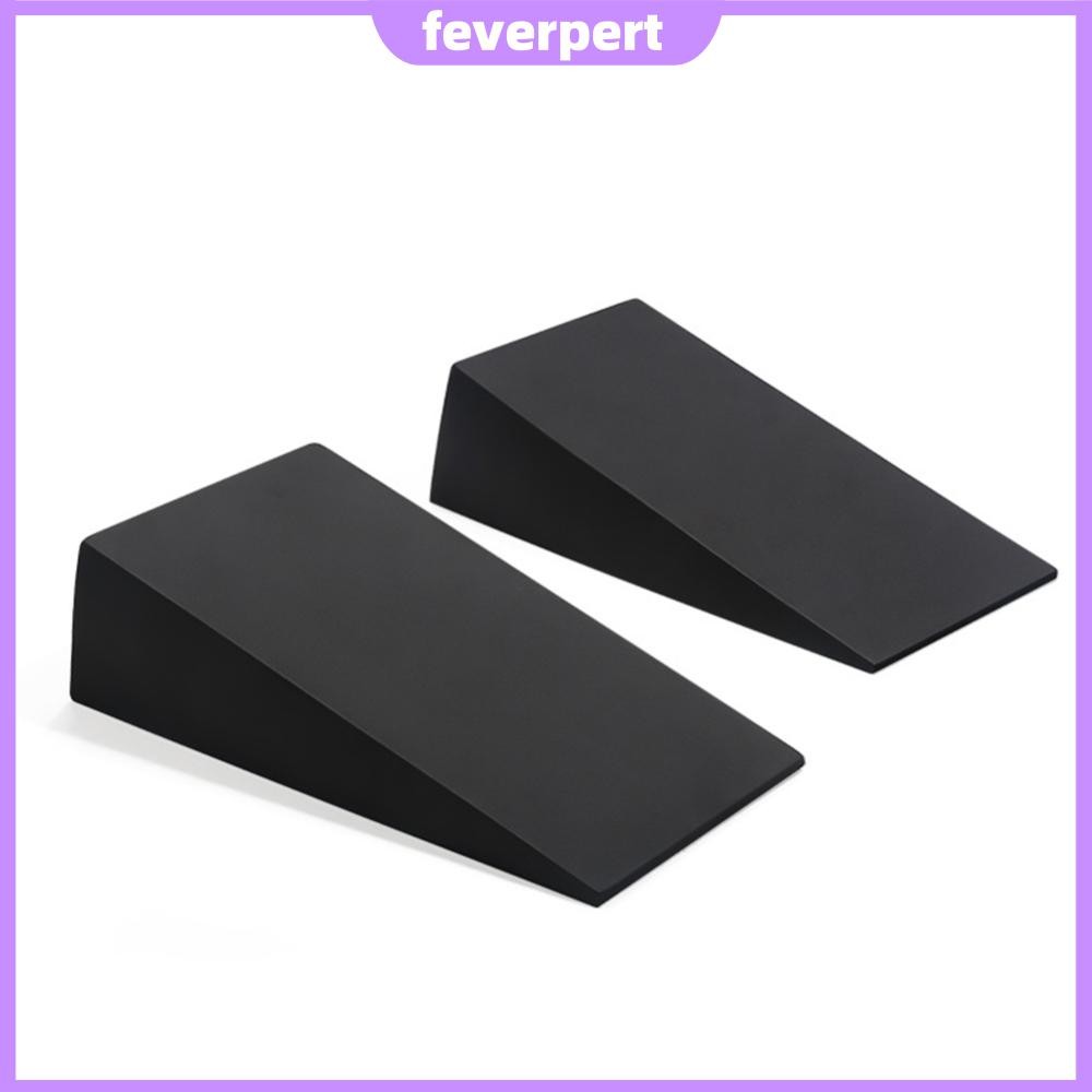 2 ชิ้น Squat Wedge Block ยืด Wedge Multi-Functional Calf Raise Block ลื่นเท้าและลูกวัวยืดเอียง Wedge