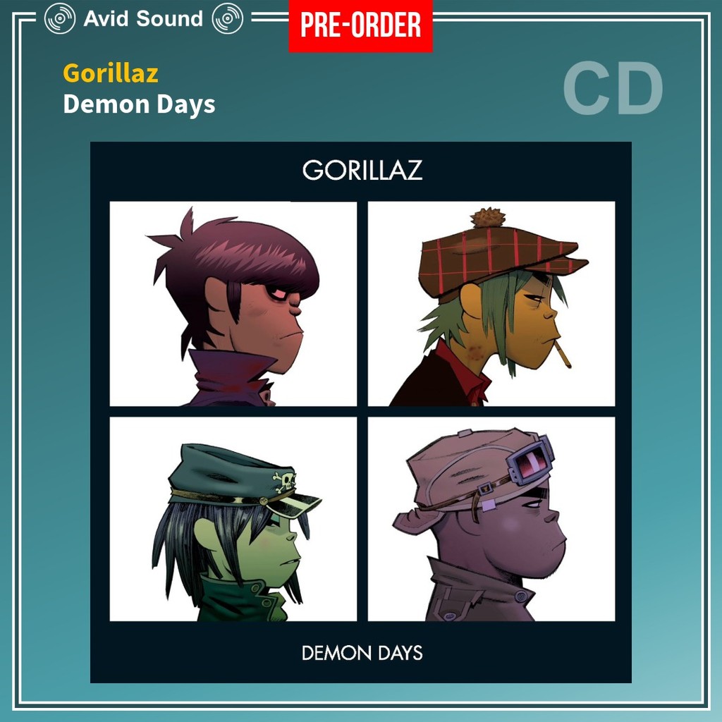 Pre-Order CD แผ่นซีดี Gorillaz Demon Days ใหม่ ซีล Gorillaz CD