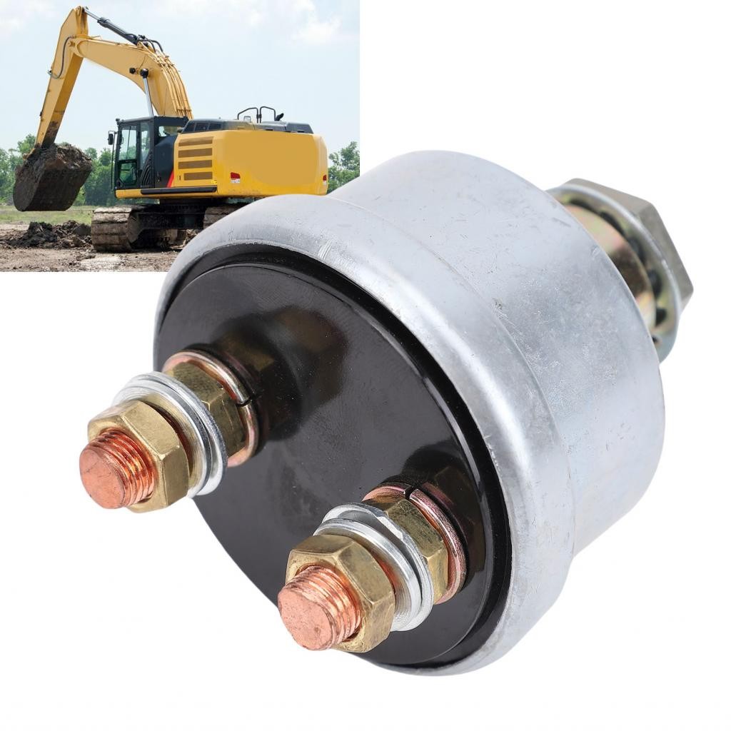 แบตเตอรี่ Disconnect Master Power Starter Switch 7H7290 สกรูทองแดง 2 ปุ่มสําหรับ Caterpillar Cat