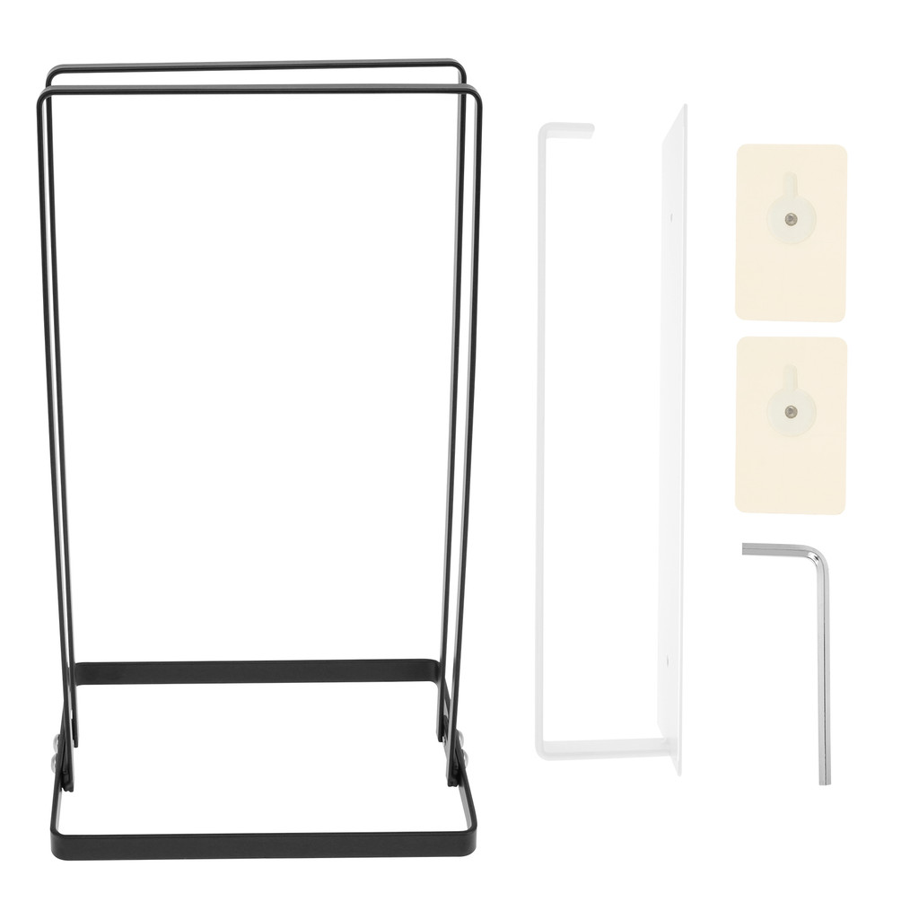 2 ชิ้นแขวน Organizer Stacker โลหะแขวนผู้ถือ Stacker ทนทานแขวน Stacker Stand ง่ายต่อการเข้าถึง SHOPSB