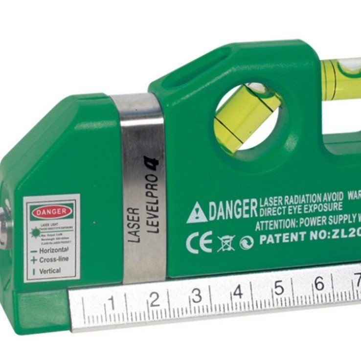 Line Punch Level Spirit Level Spirit Level Multi-Function Laser เลเซอร์สีเขียว เลเซอร์เลเซอร์