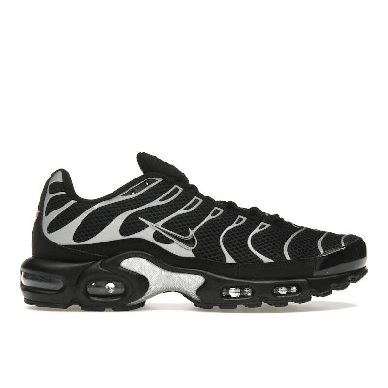 Nike Air Max Plus Premium Black Metallic Silver - HQ3029-001